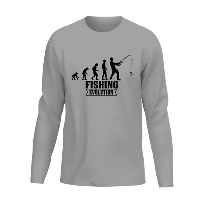 Fishing Evolution Men Long Sleeve Shirt